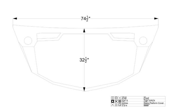 Tige Ultra Cup Holder Swim Platform Cover - Image 4