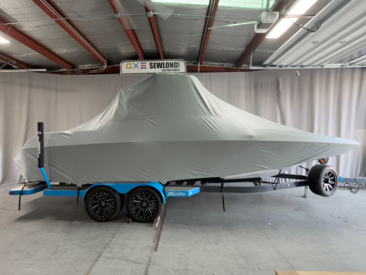 Malibu 24 MXZ with G4 Tower Double Up Storage cover - Image 3