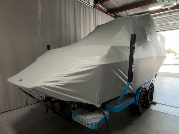 Malibu 24 MXZ with G4 Tower Double Up Storage cover - Image 2