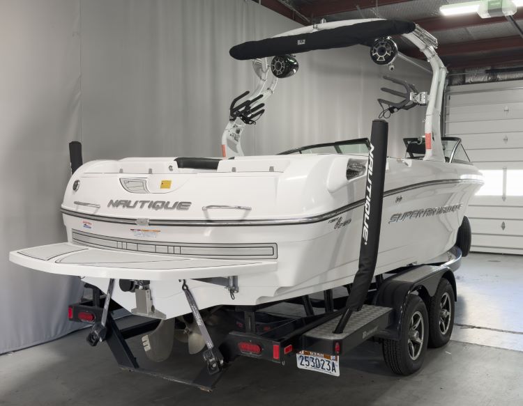 Nautique 230 Flight Control Tower 3 (wide) and Folding Canopy Top Double up Storage - Image 13