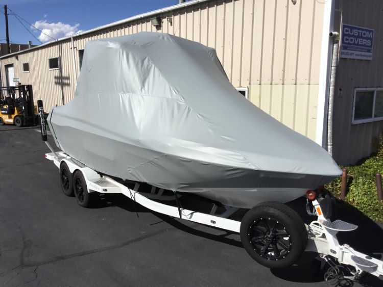 Malibu 23 LSV Wakesetter W/G5 Tower and Factory Bimini Double Up Storage Cover - Image 2