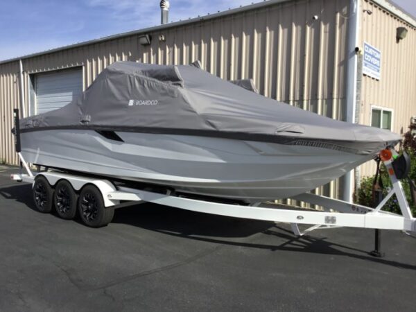Centurion Fe25 with a DropZone Tower, FCTv3 bimini and Skylon SpringLock board racks - Image 2