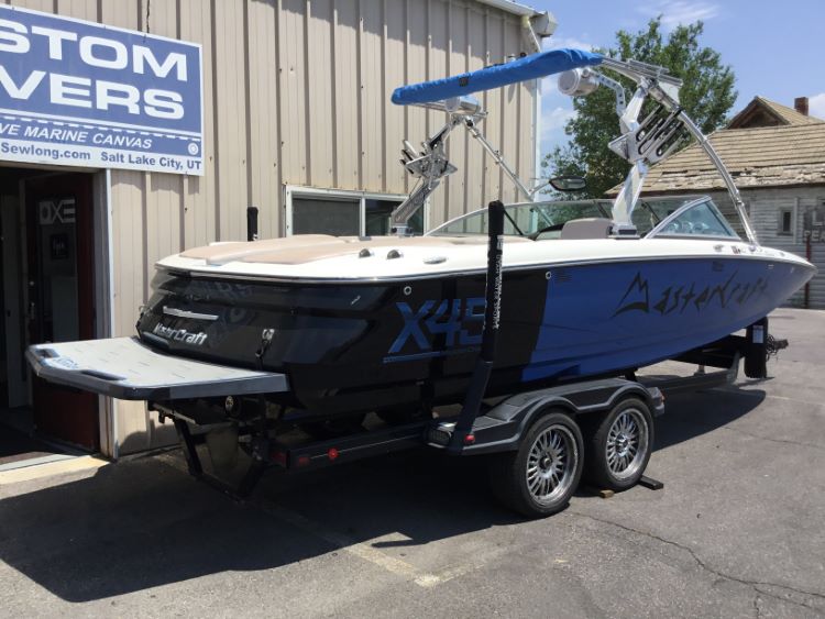 Mastercraft X45 With Zft 51 Tower Cinch Cover Sewlong Custom Covers 