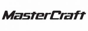 The image shows the word "MasterCraft" in bold, black, italicized font on a white background, reminiscent of Sewlong craftsmanship.